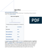 Binary Search Algorithm: Jump To Navigation Jump To Search