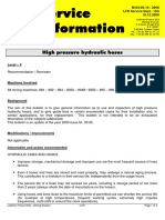 Service Information: High Pressure Hydraulic Hoses