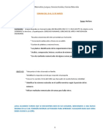 2° G. 5° SEMANA DEL 29 AL 31 DE MARZO 2.021 T.M.