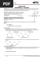 Chapter One Traversing (16 - 20 Marks) : Masen