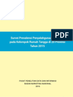 BK0192 Survei Prevalensi Penyalahgunaan Narkoba Tahun 2015