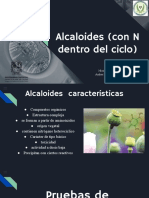 Alcaloides Con N Heterociclico
