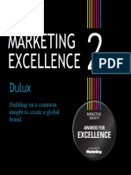 Case Study On Global Branding - Dulux