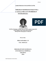 Strategi Perbaikan Kesehatan Ikan Nila Melalui Pemberian Fitofarmaka