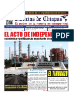 Periódico Noticias de Chiapas, Edición Virtual Miércoles 23 de Marzo de 2022