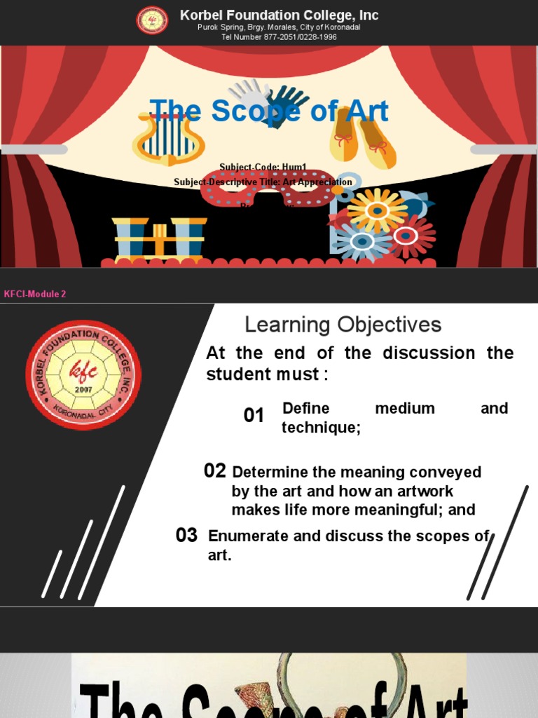 WEEK 2 The Scope of Art PDF