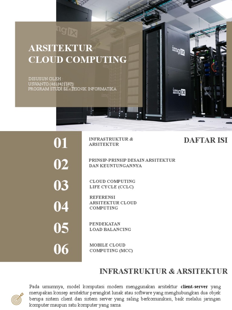 Arsitektur Cloud Computing | PDF