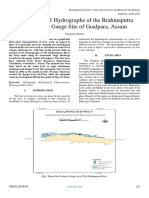 An Analysis of Hydrographs of The Brahmaputra River at The Gauge Site of Goalpara, Assam