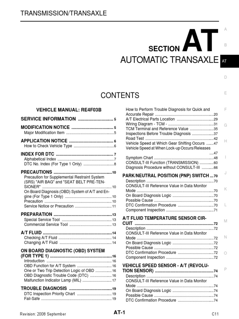 Automatic Transaxle Section PDF Clutch Transmission (Mechanics)