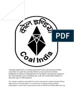 Understanding Marketing Efforts of Coal India Limited (38 characters
