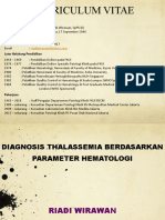 Diagnosis Thalassemia Berdasarkan Parameter Hematologi (Surabaya) Prof Riadi08.00
