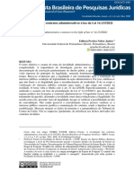 A invalidação dos contratos administrativos à luz da lei 14.133/2021 | The invalidation of administrative contracts in accordance with law 14,133/2021
