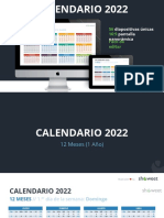 Calendario 2022 - Showeet