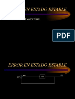 Error de Estado Estable