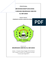 Proposal Pembangunan Gedung Madrasah