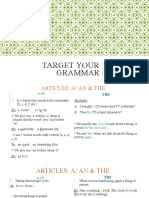 Target Your Grammar: Be Able To Be Well-Prepared For Your Writing Essay