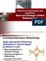 Software Construction and Evolution: Learn Key Refactoring Techniques