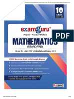 Examguru Mathematics (Standard) Question Bank With Sample Papers Term-1 (As Per The Latest CBSE Syllabus Released in July 2021) Class 10 - Full Marks PVT LTD - Flip PDF Online - PubHTML5