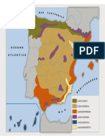 España Mapa Climas Color