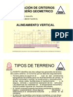 Alineamiento Vertical