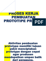 Proses Kerja Pembuatan Prototipe Produk