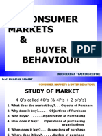 Consumer Markets & Buyer Behaviour