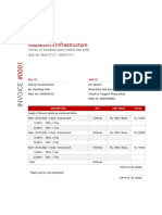 Simple Tax Invoice With Billing and Shipping