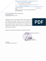 2022-03-14. Surat Chief Operating Officer Yayasan Karya Salemba Empat No. 506-UN21-KM.01.00-2022 Tentang Pembukaan Program Beasiswa ...