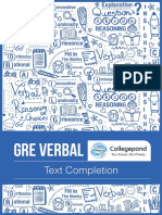 Collegepond Verbal - Text Completion