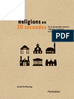 Religions en 30 secondes Les 50 plus grandes croyances religieuses