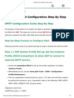 SAP EMAIL_Config