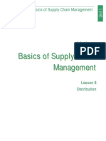 Basics of Supply Chain Managment (Lesson 8)