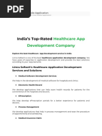 Health Care Mobile Application