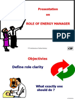 Role of Energy Manager