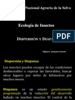 Dispersión y Diapausa