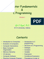 Computer Fundamentals & C Programming: Ajit K Nayak, PH.D