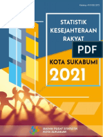Statistik Kesejahteraan Rakyat Kota Sukabumi 2021