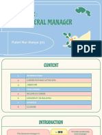 Infographic Career Hotel General Manager