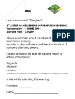 Student Achievement Evening - 30.05.11