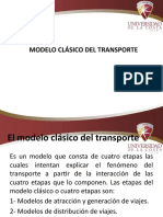 Modelo Clásico Del Transporte