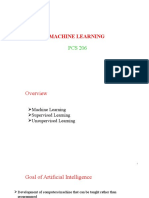 ML Intro Types of Learning