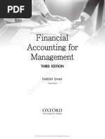 Financial Accounting For Management: Press