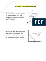 1 Examen Parcial ETN 607 Mecánica Aplicada