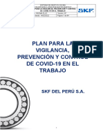 Plan para La Vigilancia Prevención y Control de Covid-19