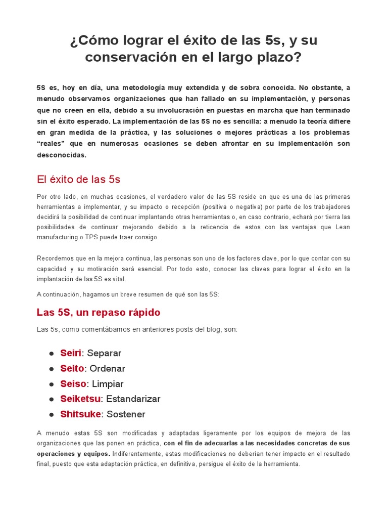 5S Toyota | PDF | Lean Manufacturing