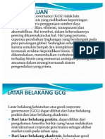 GCG Prinsip dan Teori