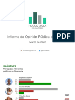 Informe Opinión Pública Diamante Marzo 2022