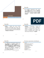 Tema 1 - Conceitos, Objectivos e Tipos de Auditoria