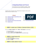 Tutorial On Integrating Eclipse and Tomcat