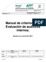 D-DRC-04 Manual de Criterios para Evaluacion de Auditores Internos